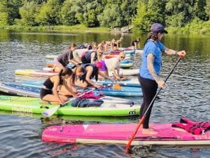 Joga, pilates i stretching w Dzielnicy Wisła