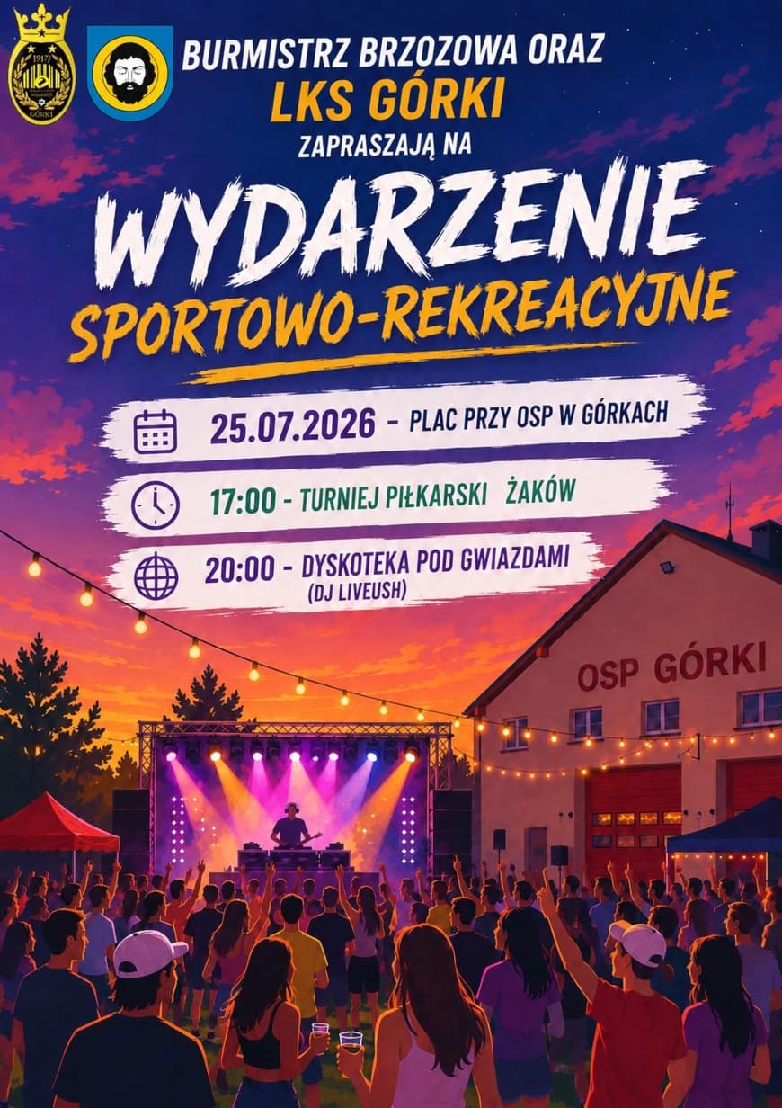 Już w sobotę widzimy się w Górkach!
