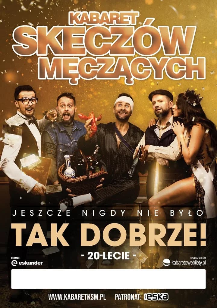 Kabaret Skeczów Męczących świętuje 20 lat w Koszalinie