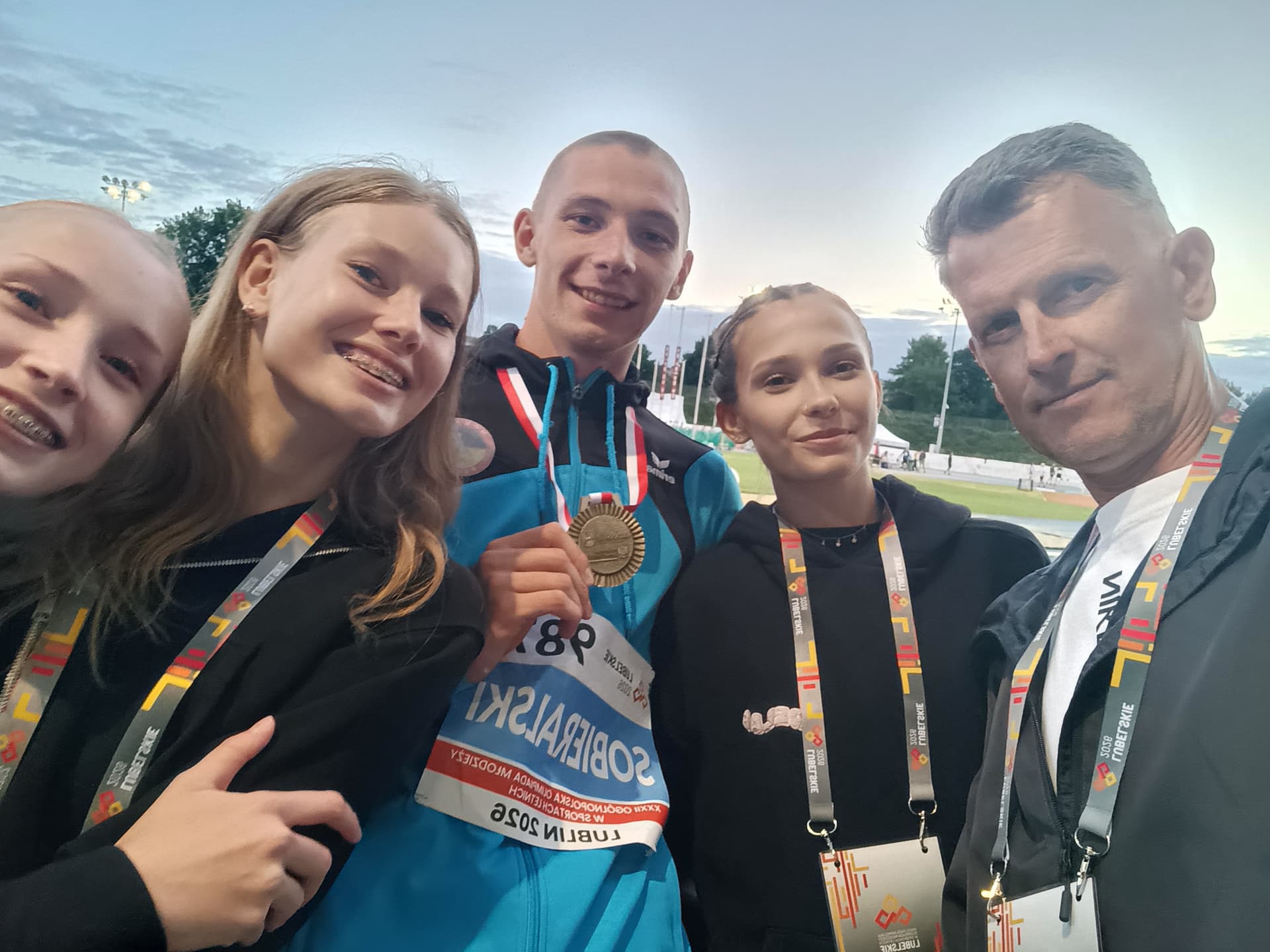 Kacper Sobieralski Mistrzem Polski w dziesięcioboju! Lena, Ola i Marika także wśród najlepszych