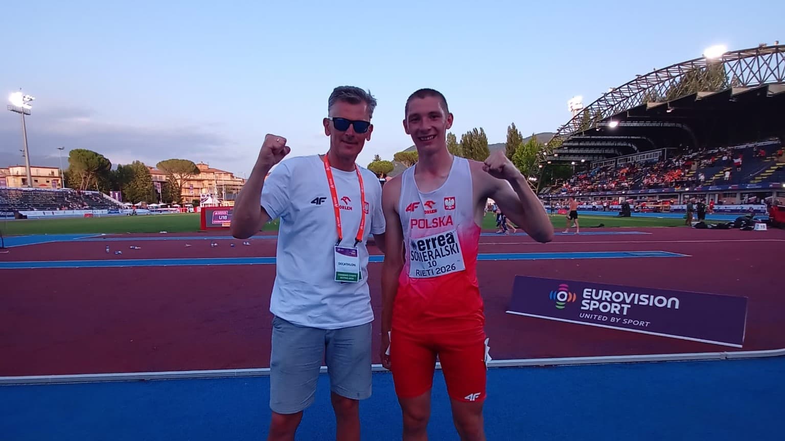 Kacper Sobieralski w czołowej dziesiątce Europy! Świetny występ w Rieti