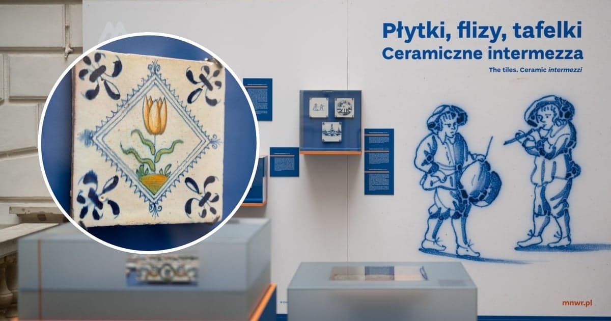 Kafle holenderskie? Broń Boże! To flizy! Teraz do podziwiania w Muzeum Narodowym