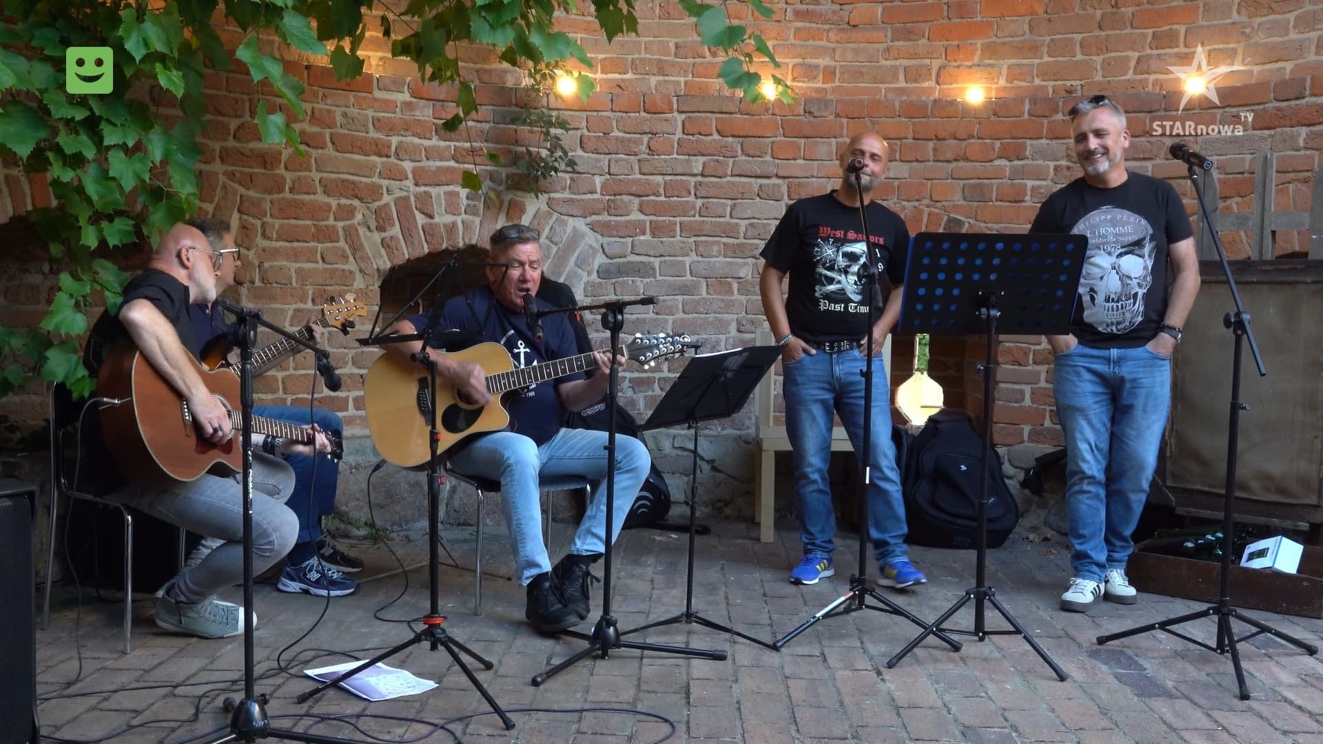 Kameralny szantowy koncert West Sailors w tarnowskiej półbaszcie