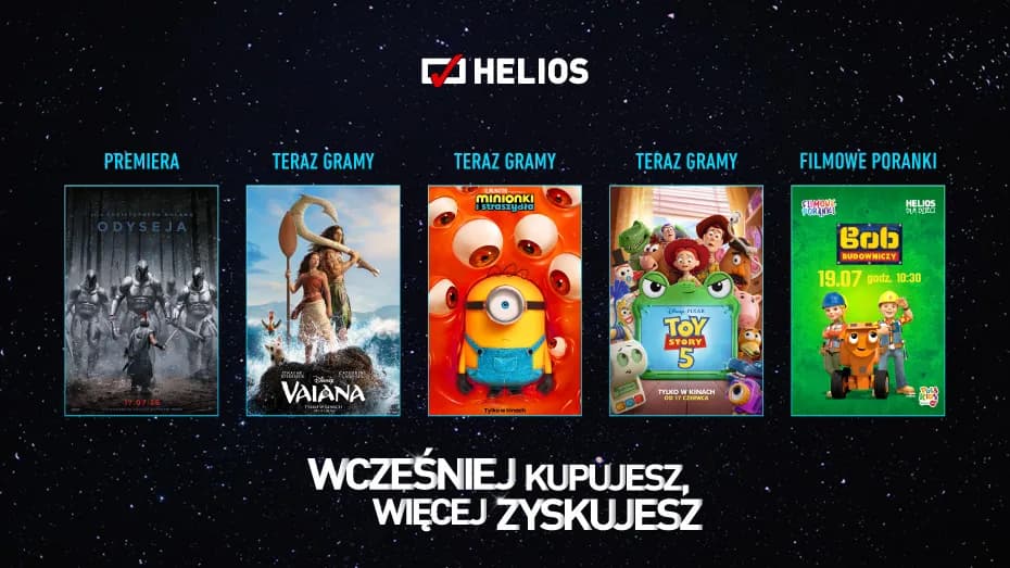 Kino Helios w Kaliszu zaprasza na lipcowe hity na wielkim ekranie!