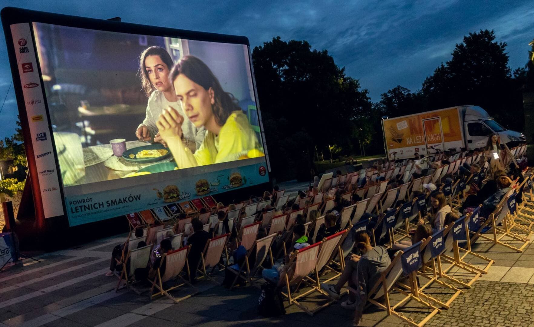 Kino na Leżakach znów w centrum Goleniowa