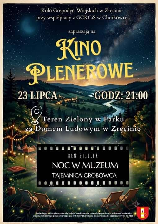Kino Plenerowe w Zręcinie