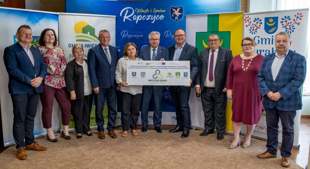 „Klaster Ropczycko – Dębicki – inicjatorem rozwoju lokalnych odnawialnych źródeł energii”