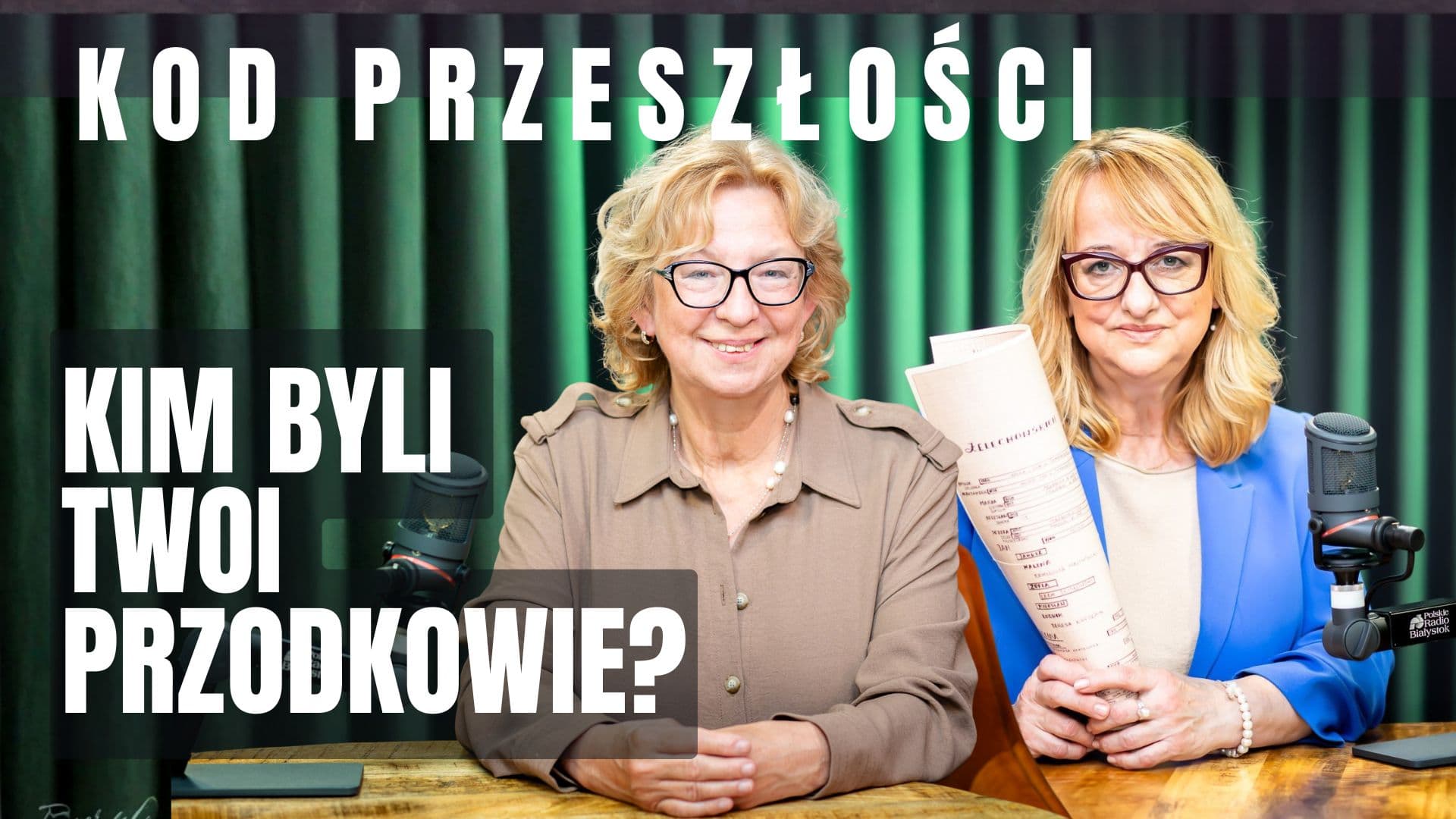 "Kod przeszłości" - nowy podcast o rodzinnych historiach, tajemnicach i odkrywaniu własnych korzeni