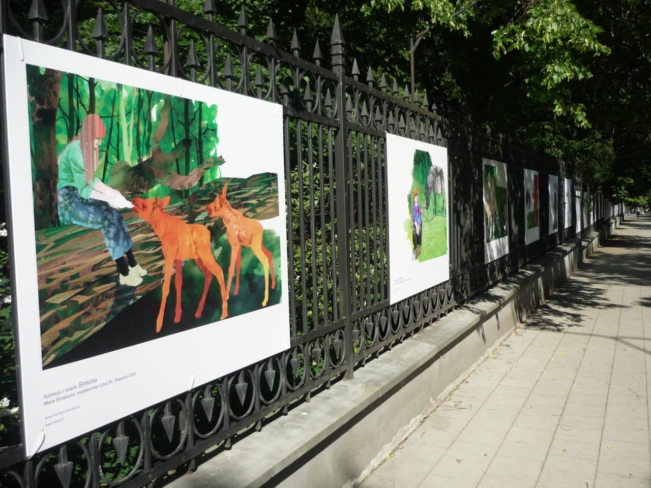 Kolejna wystawa w reaktywowanej Galerii Saskiej. Tym razem na tapet wzięto ilustracje książkowe Marii Strzeleckiej