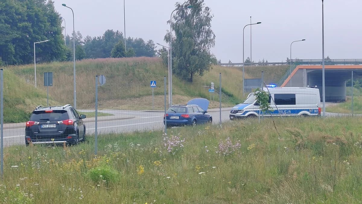 Kolizja w Miłomłynie. Przyczyną wymuszenie pierwszeństwa przejazdu