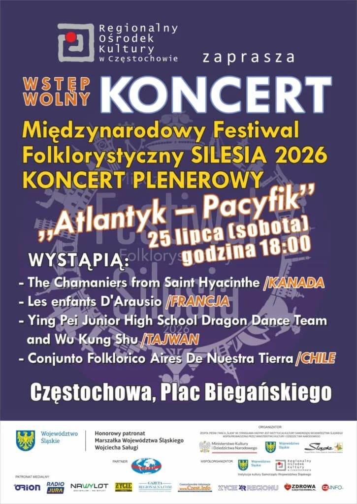 Koncert finałowwy Międzynarodowego Festiwalu Folklorystycznego SILESIA 2026