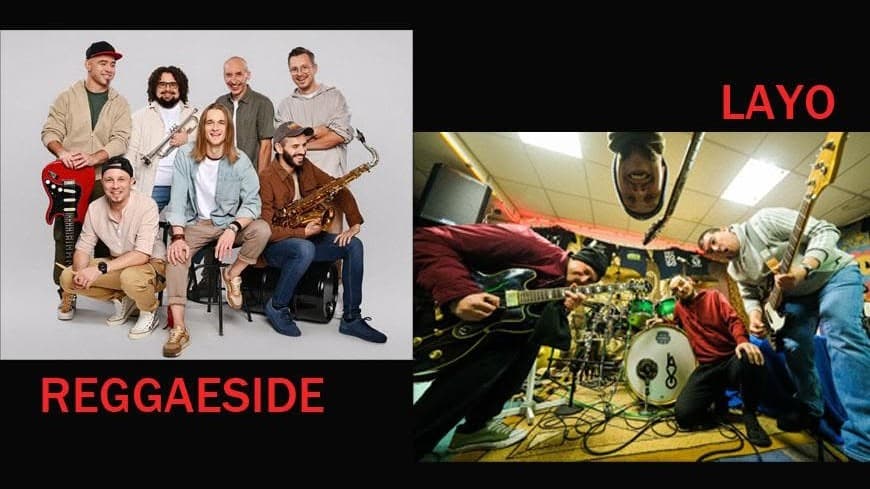 Koncert zespołów Layo i Reggaeside w Fosie 26 lipca