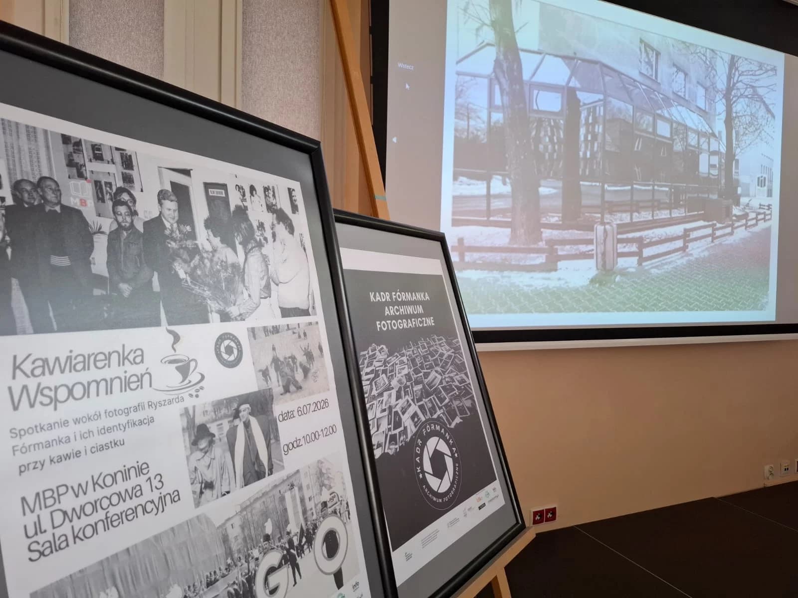 Konin zapisany w starych kadrach. „Kawiarenka wspomnień” ożywiła fotografie Ryszarda Fórmanka