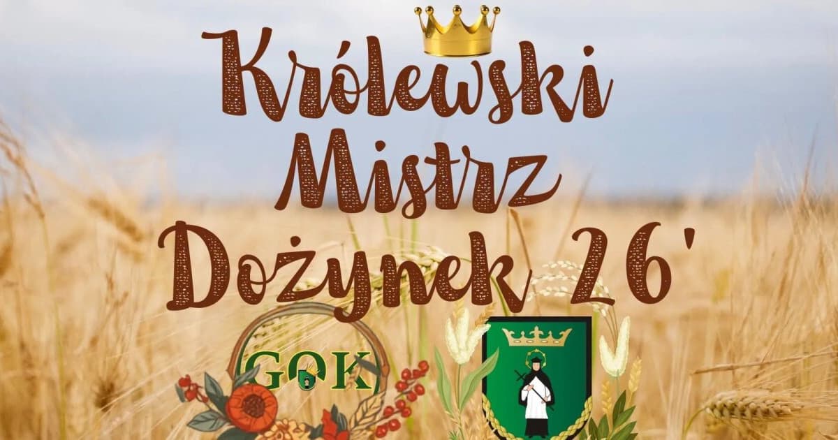 Konkurs fotograficzny „Królewski Mistrz Dożynek 2026”