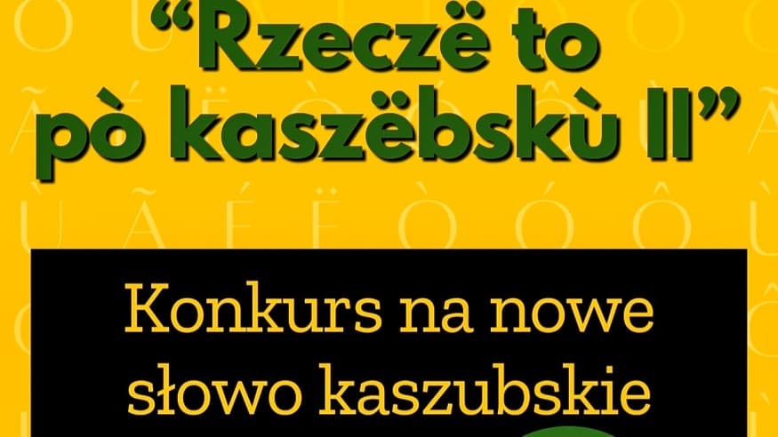 Konkurs „Rzeczë to pò kaszëbskù” przedłużony. Stwórz nowe słowo