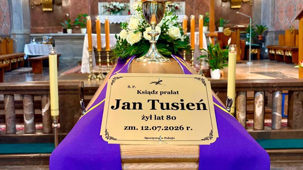 KOŚCIÓŁ Pożegnaliśmy ks. Jana Tusienia