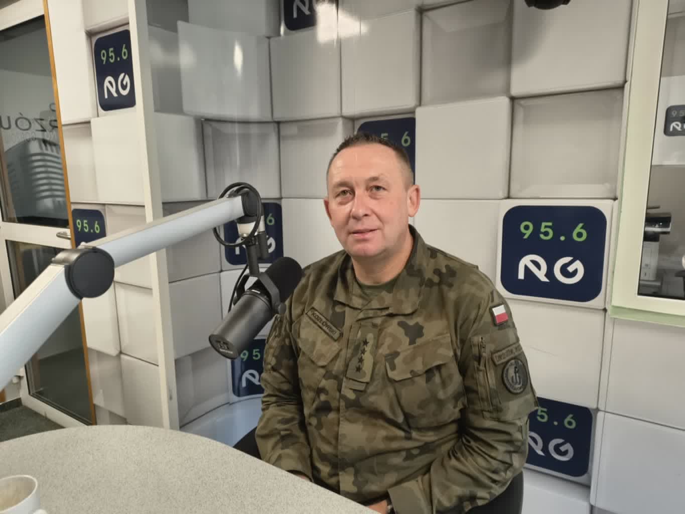 kpt. Tomasz Kozłowski, oficer prasowy 15. Lubuskiej Brygady Obrony Terytorialnej