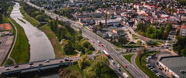 Krok bliżej końca świateł w centrum Skoczowa. GDDKiA ogłosiła przetarg na budowę estakady