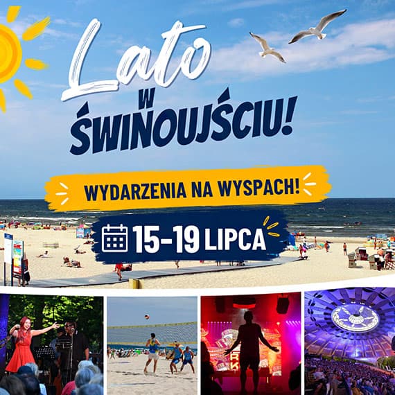 Lato w Świnoujściu nabiera tempa. Przed nami kilka dni pełnych wydarzeń