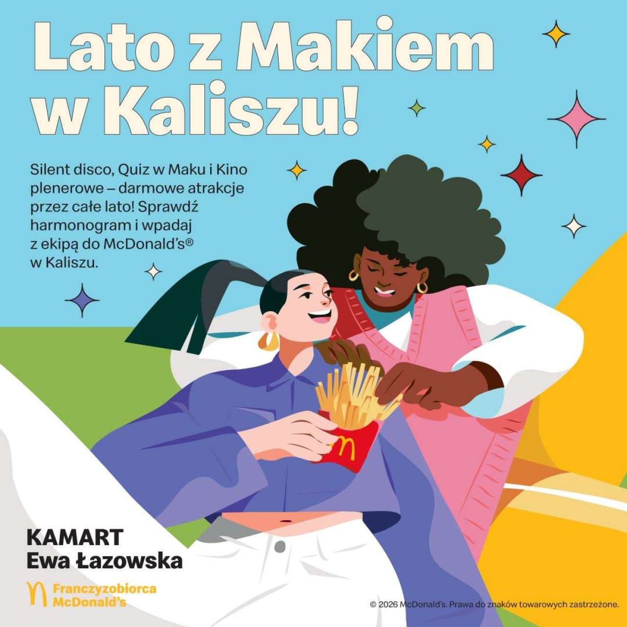 Lato z Makiem w Kaliszu! Wakacyjne wydarzenia dla mieszkańców w restauracjach McDonald’s