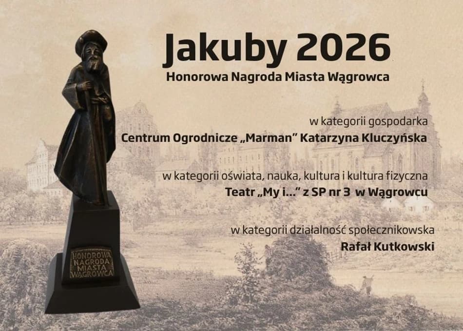 Laureaci Honorowej Nagrody Miasta Wągrowca 2026
