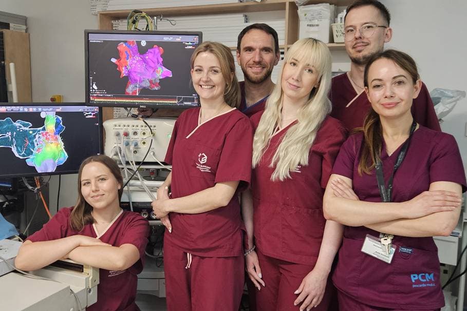 Lekarze ze Szpitala Klinicznego Politechniki Bydgoskiej przeprowadzili nowatorski zabieg