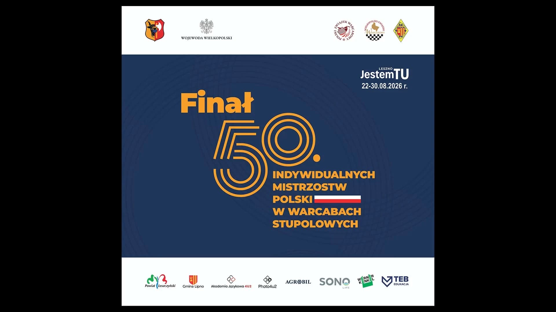 Leszno gospodarzem jubileuszowego Finału Mistrzostw Polski w warcabach