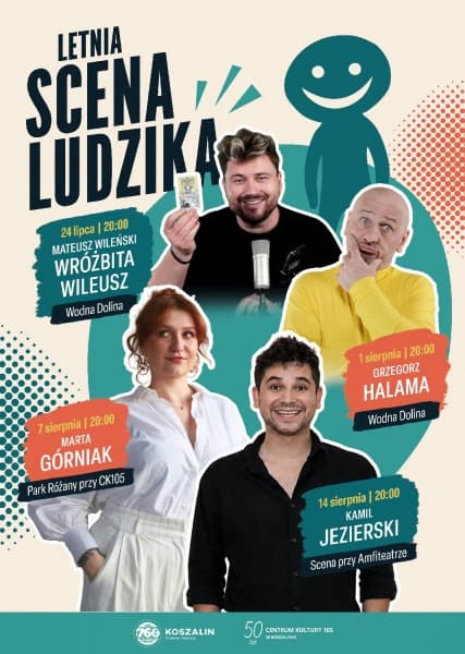 Letnia Scena LUDZIKA rusza w Koszalinie. Na początek Wróżbita Wileusz