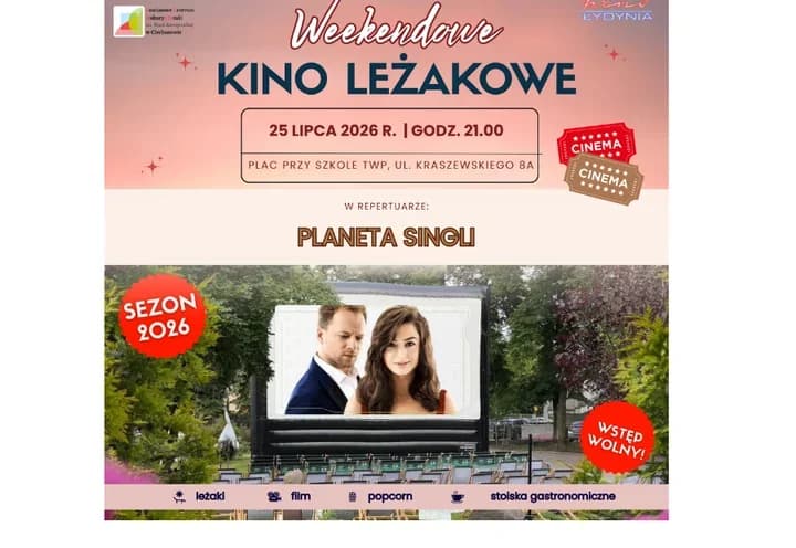 Leżak, przekąska i „Planeta singli” pod ciechanowskim niebem