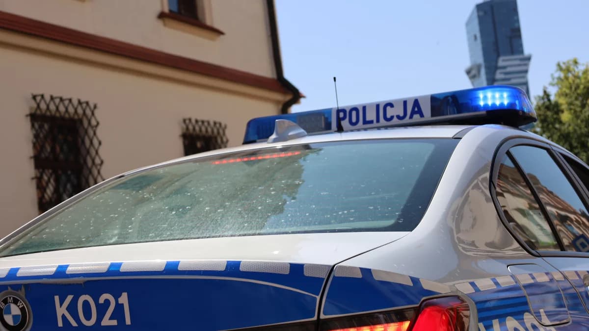 Liczyła się każda sekunda. Policyjna eskorta rodzącej kobiety do szpitala w Rzeszowie