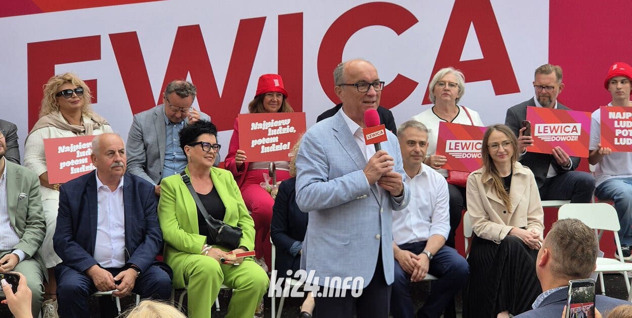 Liderzy Lewicy spotkali się z mieszkańcami InowrocławiaPOLITYKA