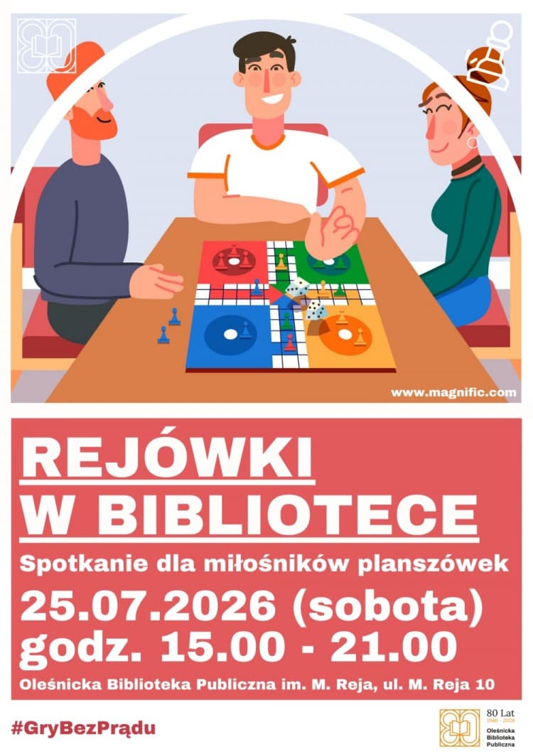 Lipcowe Rejówki w bibliotece. Znamy dokładny termin!