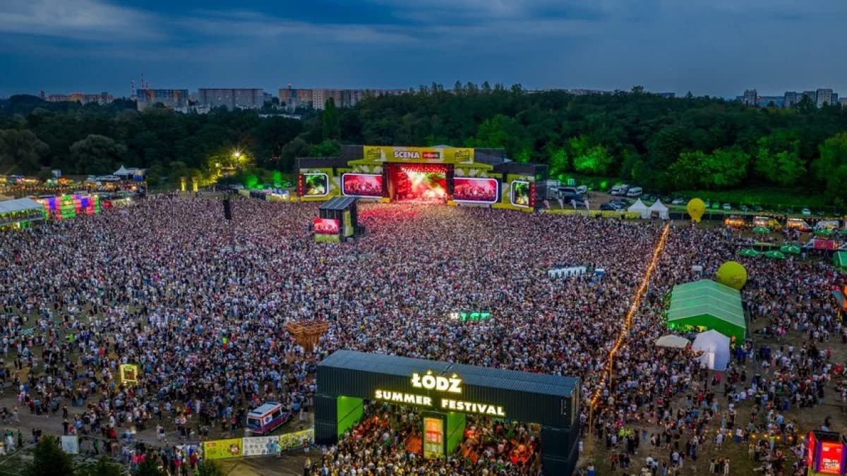 Łódź Summer Festival 2026 coraz bliżej. Trwa budowa miasteczka
