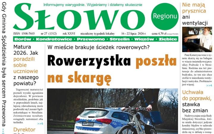 Lokalne sprawy bez omijania trudnych tematów - nowe „Słowo Regionu”