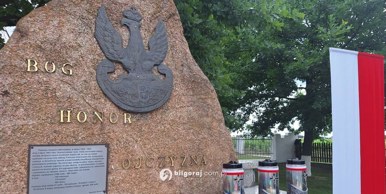 Łukowa pamięta. 83. rocznica niemieckiej pacyfikacji i wysiedleń