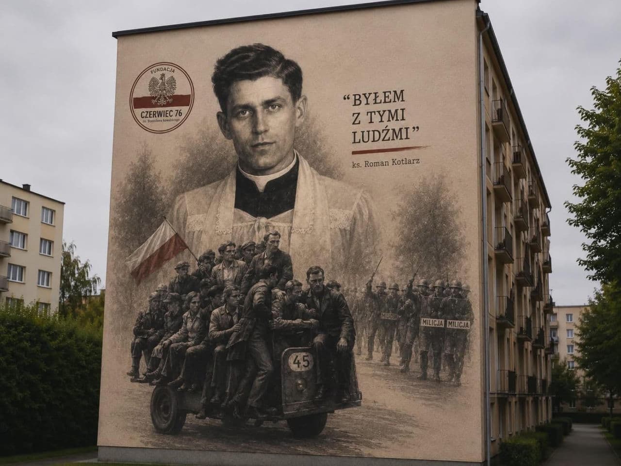 Ma powstać mural. Tak chcą upamiętnić ks. Romana Kotlarza