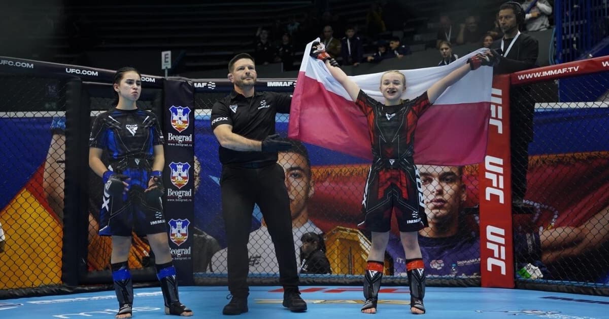 Ma zaledwie 15 lat, a już jest mistrzynią Polski MMA seniorek