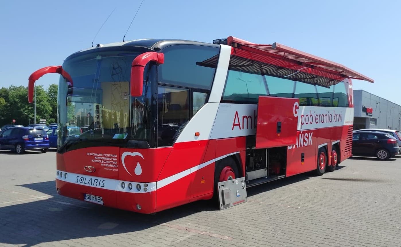 Malbork. W środę zbiórka krwi. Przyjedzie ambulans RCKiK