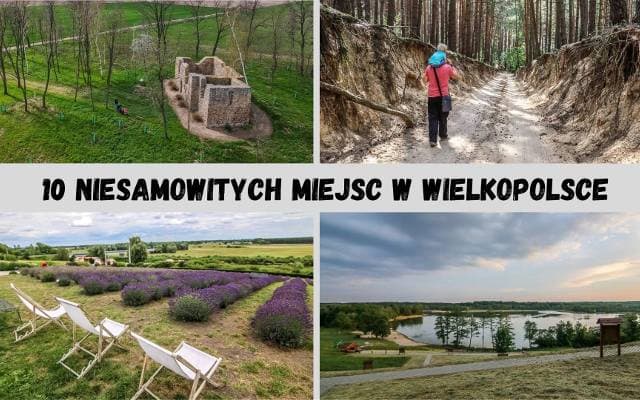 Mało kto tu dociera, a widoki są nieziemskie! Oto 10 niesamowitych miejsc w Wielkopolsce. Idealne na wycieczkę