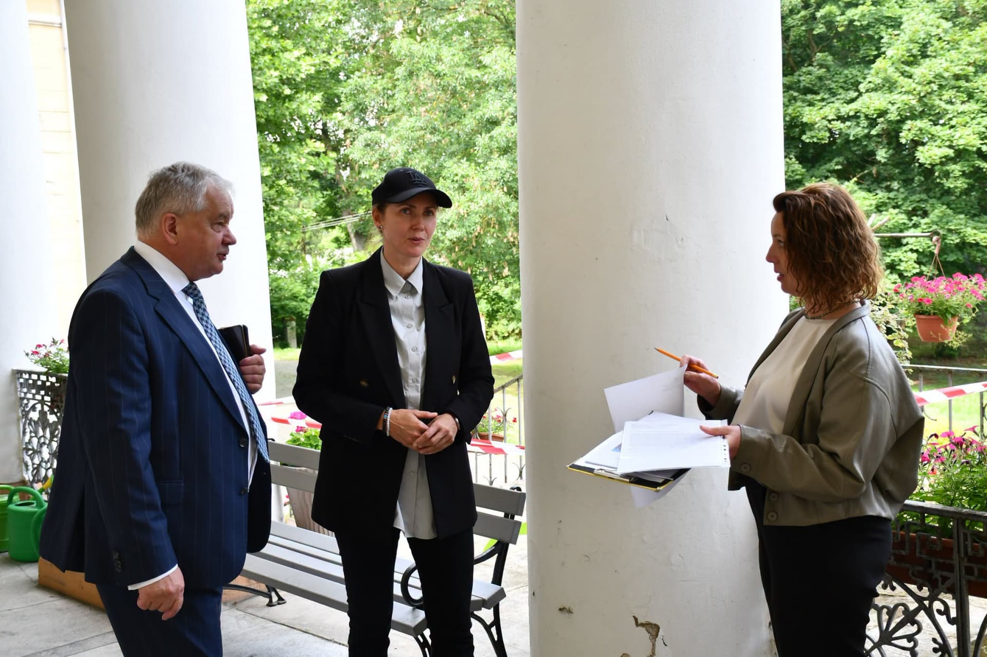 Małopolski Wojewódzki Konserwator Zabytków z wizytą w Powiecie Miechowskim
