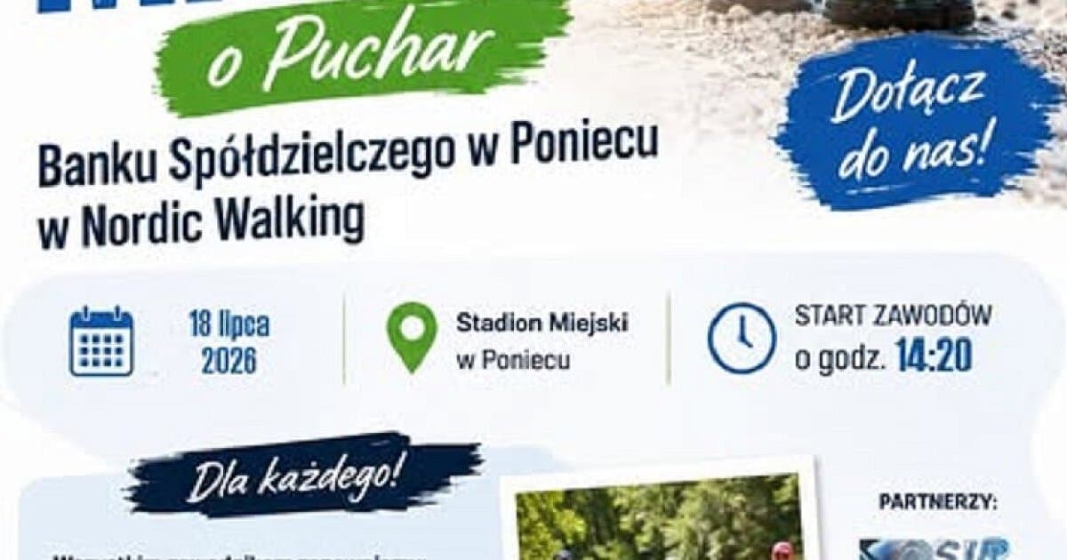 Marsz o Puchar Banku Spółdzielczego w Poniecu