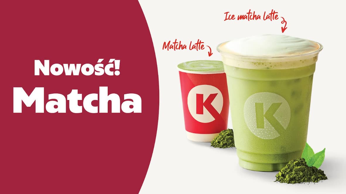 Matcha na stacji paliw. Circle K wprowadza nowy napój do swojej oferty