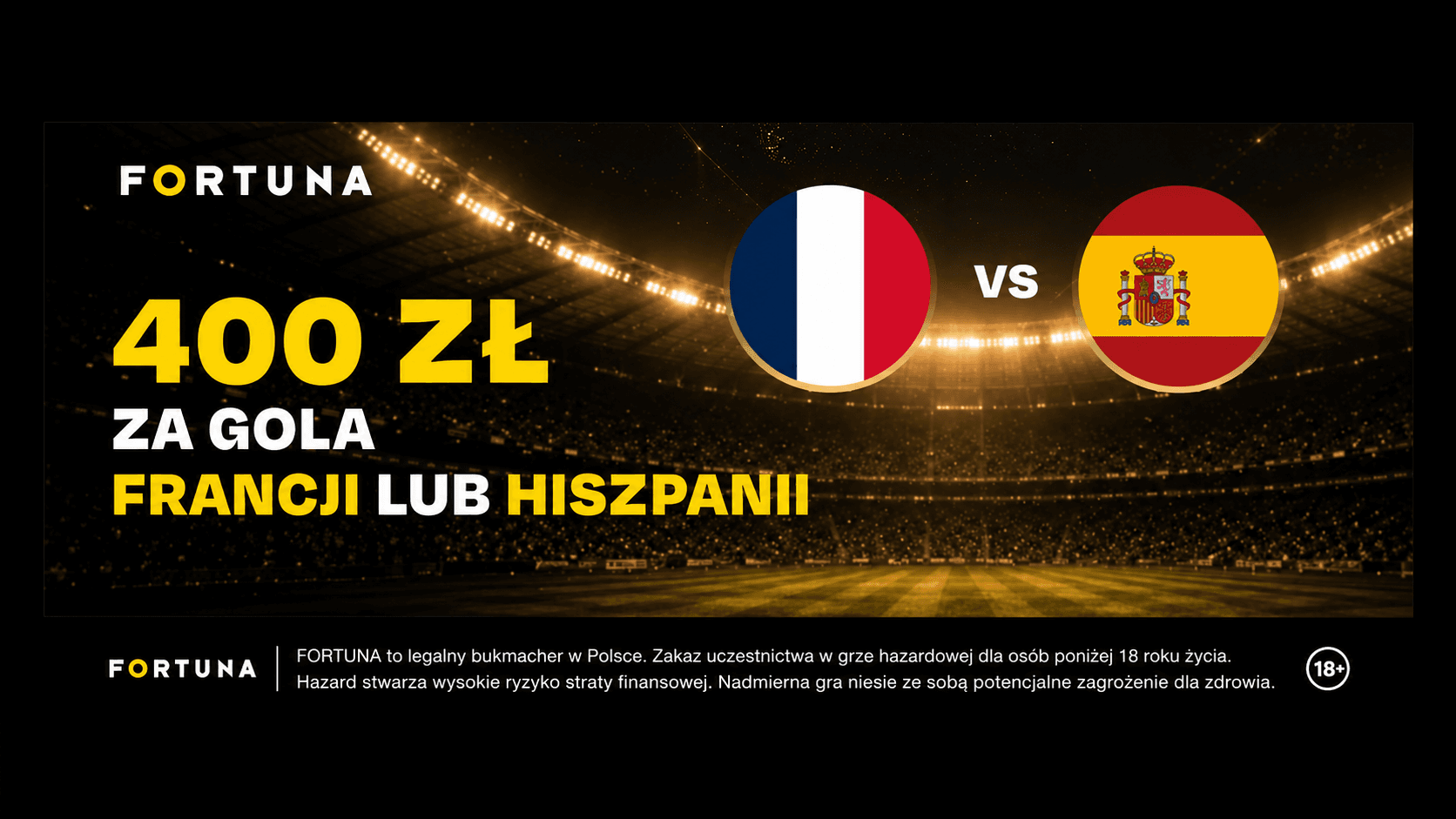 Mbappe czy Merino? Fortuna daje 400 zł we freebetach za gola w hicie półfinałów