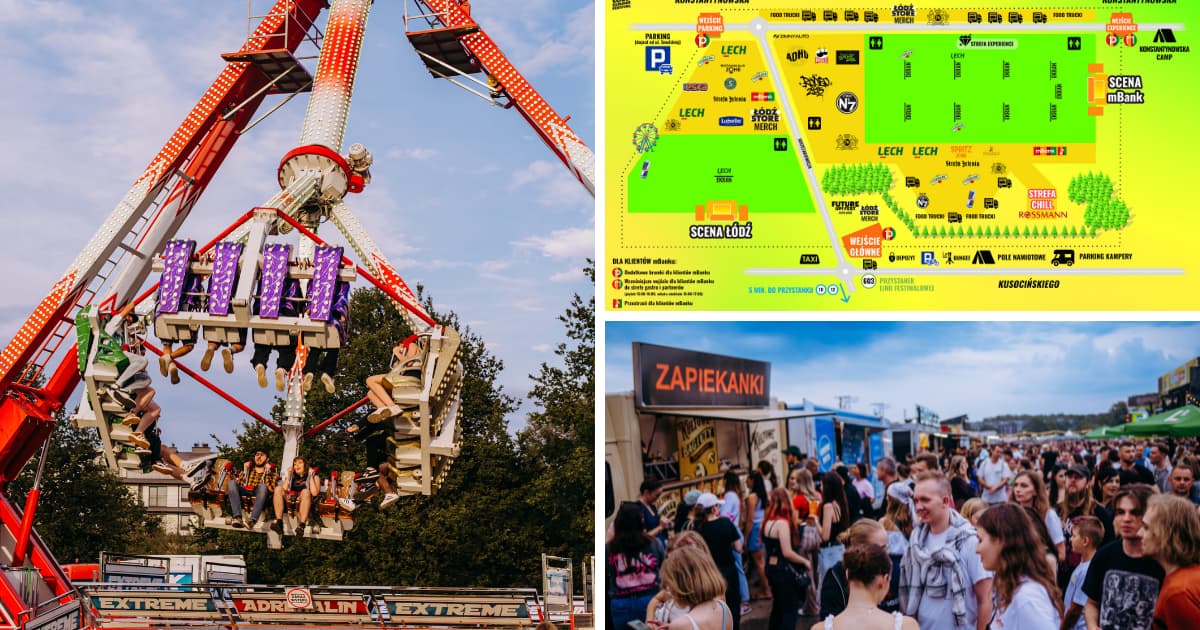 Miasteczko festiwalowe Łódź Summer Festival 2026