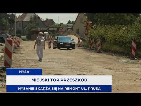 Miejski tor przeszkód. Nysanie skarżą się na remont ul. Prusa