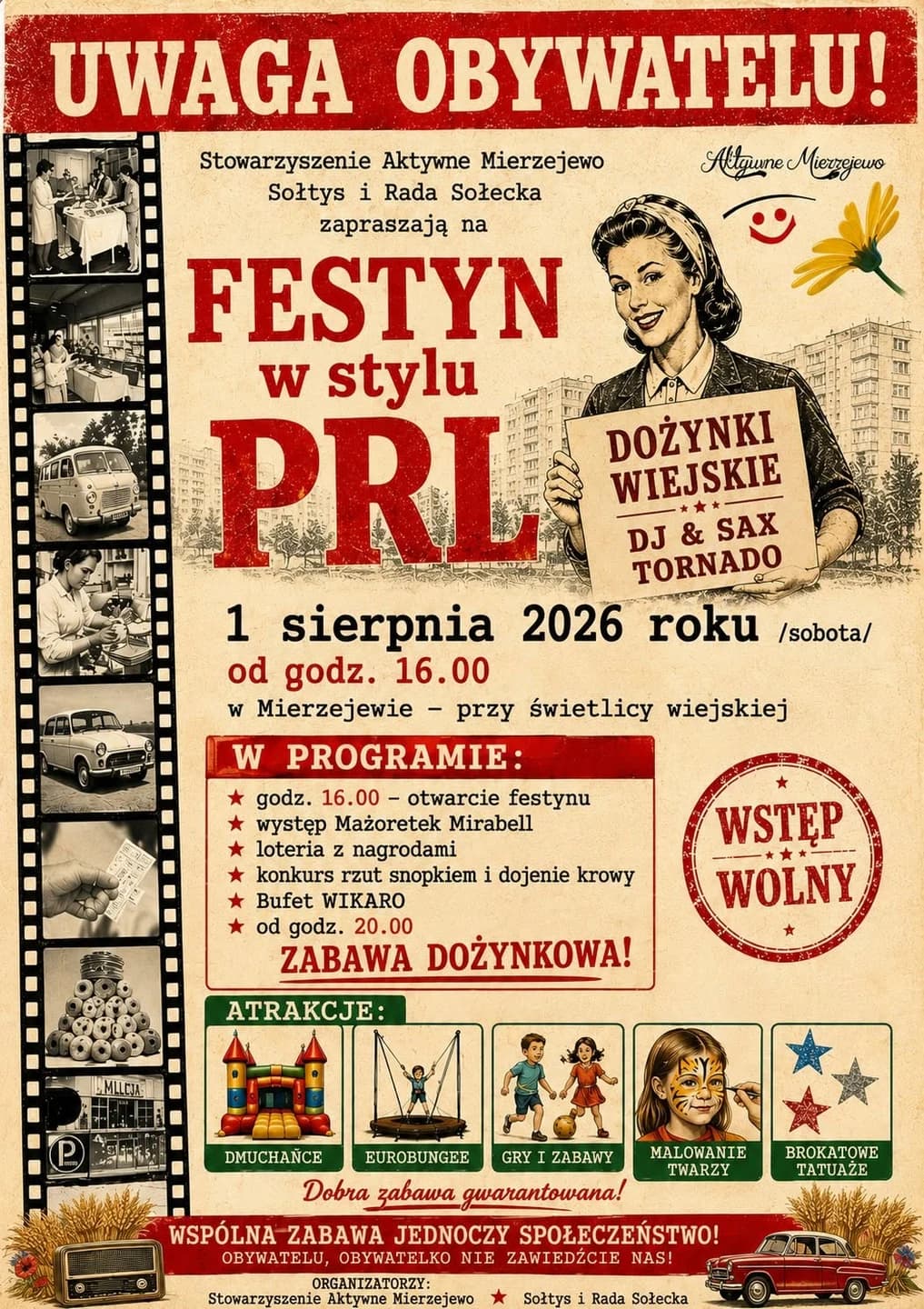Mierzejewo przeniesie się w czasie!