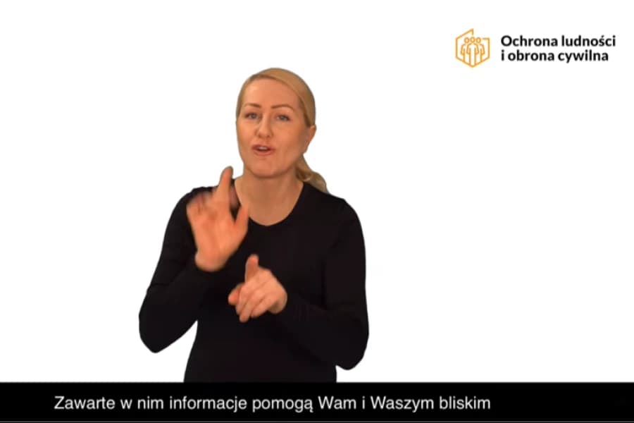 MieszkańcyPoradnik bezpieczeństwa dostępny w Polskim Języku Migowym„Poradnik bezpieczeństwa” został przetłumaczony na Polski Język Migowy (PJM).