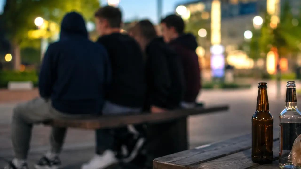 Mieszkanka alarmuje: nastolatkowie pili alkohol w centrum miasta. „Gdzie są rodzice?”