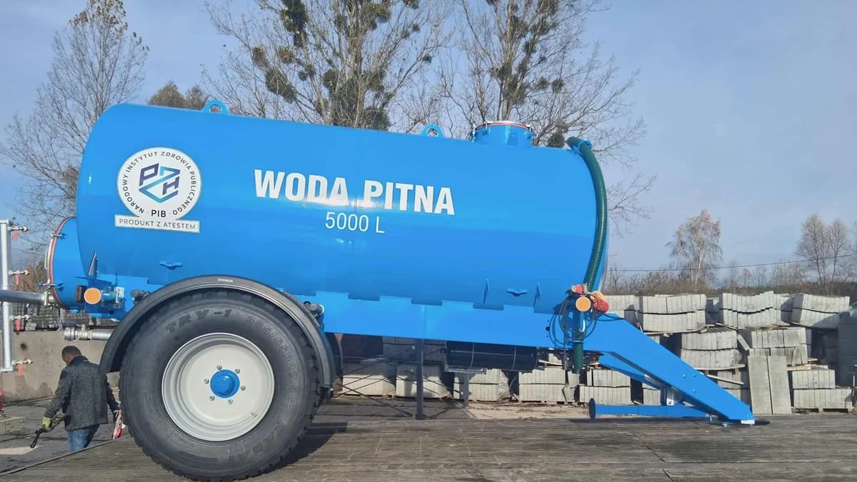 Miłomłyn bez pitnej wody. Gmina podstawia beczkowozy