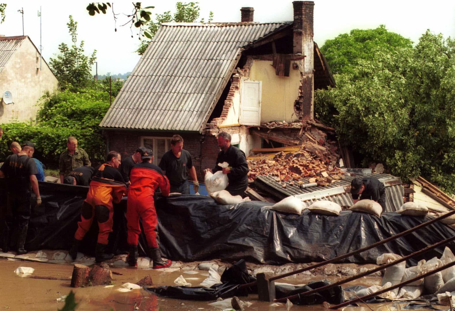 Minęło 25 lat od wielkiej powodzi w Gdańsku. Miasto znalazło się pod wodą, zginęły cztery osoby